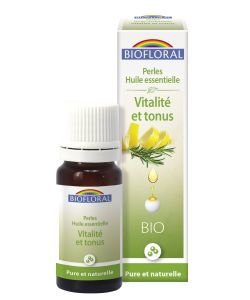 Perles essentielles Vitalité & Tonus BIO, 20 ml